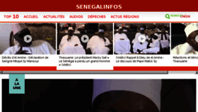 What Senegalinfos.com website looked like in 2017 (6 years ago)