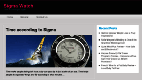 What Sigmawatch.com website looked like in 2017 (6 years ago)