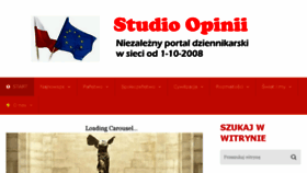 What Studioopinii.pl website looked like in 2017 (6 years ago)