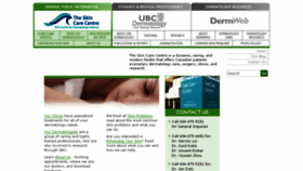 What Skincarecentre.ca website looked like in 2017 (6 years ago)