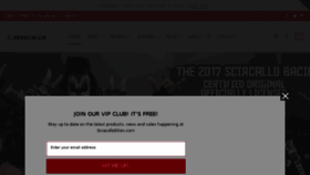 What Sciacallobikes.com website looked like in 2017 (6 years ago)