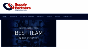 What Supplypartners.com.au website looked like in 2017 (6 years ago)