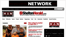 What Sheltonherald.com website looked like in 2017 (6 years ago)