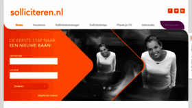 What Solliciteren.nl website looked like in 2017 (6 years ago)
