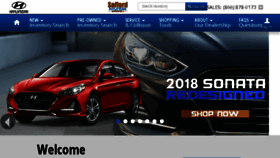 What Saffordhyundai.com website looked like in 2017 (6 years ago)