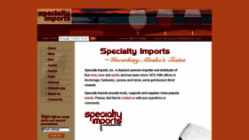 What Specialtyimports.com website looked like in 2017 (6 years ago)