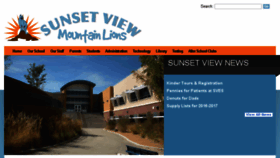 What Sunsetview.aps.edu website looked like in 2017 (6 years ago)