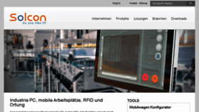 What Solcon-systemtechnik.de website looked like in 2017 (6 years ago)