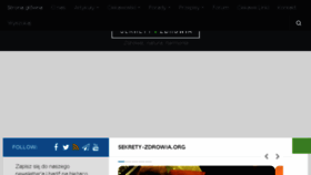 What Sekrety-zdrowia.org website looked like in 2017 (6 years ago)
