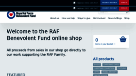 What Shop.rafbf.org website looked like in 2017 (6 years ago)