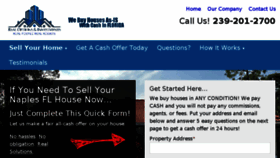 What Swflcashbuyers.com website looked like in 2017 (6 years ago)
