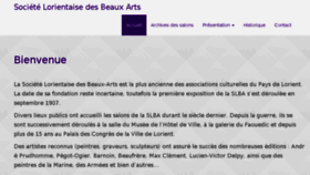 What Slba56.fr website looked like in 2017 (6 years ago)