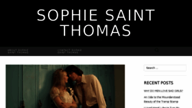 What Sophiesaintthomas.com website looked like in 2017 (6 years ago)