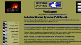 What Superior-systems.co.uk website looked like in 2017 (7 years ago)
