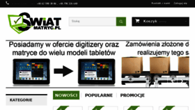 What Swiatmatryc.pl website looked like in 2017 (6 years ago)