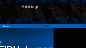 What Sidhelp.com website looked like in 2017 (6 years ago)