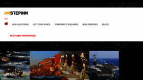 What Stepinnhotels.com website looked like in 2017 (8 years ago)