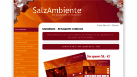 What Salzambiente.de website looked like in 2017 (6 years ago)