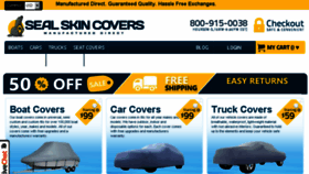 What Sealskincovers.com website looked like in 2017 (6 years ago)