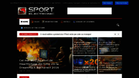 What Sportelectronic.ro website looked like in 2017 (6 years ago)