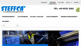 What Steffca.dk website looked like in 2017 (6 years ago)