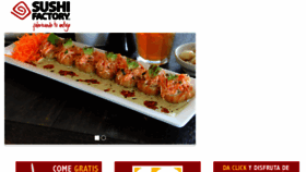 What Sushifactory.com.mx website looked like in 2017 (7 years ago)