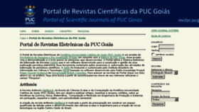 What Seer.pucgoias.edu.br website looked like in 2017 (6 years ago)