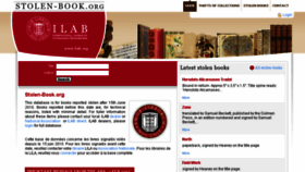What Stolen-book.org website looked like in 2017 (6 years ago)