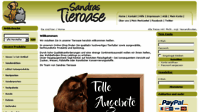 What Sandras-tieroase.de website looked like in 2017 (6 years ago)