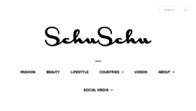What Schuschublog.com website looked like in 2017 (6 years ago)