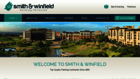 What Smithwinfield.co.za website looked like in 2017 (6 years ago)