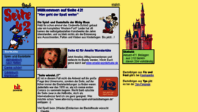 What Seite42.de website looked like in 2017 (6 years ago)