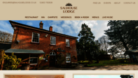 What Salhouselodge.co.uk website looked like in 2017 (6 years ago)