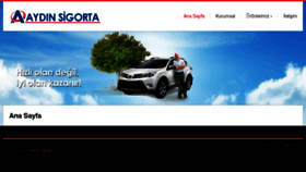 What Sigortaaydin.com website looked like in 2017 (6 years ago)