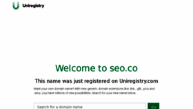 What Seo.co website looked like in 2017 (6 years ago)