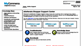 What Shopper.esellerate.net website looked like in 2017 (6 years ago)