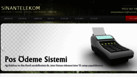 What Sinantelekom.com website looked like in 2017 (6 years ago)