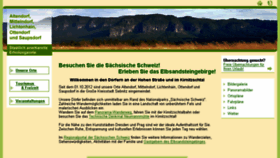 What Saechsische-schweiz-urlaub.com website looked like in 2017 (6 years ago)