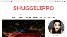 What Shuggilippo.com website looked like in 2017 (6 years ago)