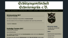 What Sg-schreiersgruen.de website looked like in 2017 (6 years ago)