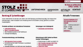 What Stolz-it.de website looked like in 2017 (6 years ago)