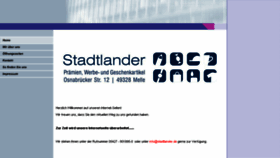 What Stadtlander.de website looked like in 2017 (6 years ago)