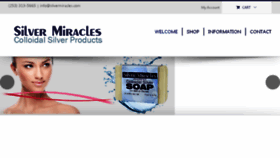 What Silvermiracles.com website looked like in 2017 (6 years ago)