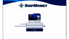 What Shipmoney.com website looked like in 2017 (6 years ago)