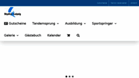 What Skydive-leipzig.de website looked like in 2017 (6 years ago)