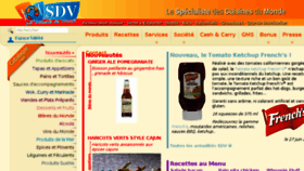 What Sdvfrance.fr website looked like in 2017 (6 years ago)