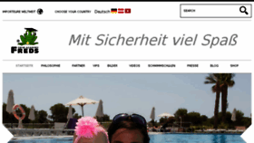What Swimtrainer.de website looked like in 2017 (6 years ago)
