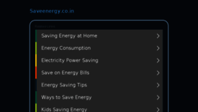 What Saveenergy.co.in website looked like in 2017 (6 years ago)