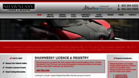 What Shawnessyregistry.com website looked like in 2017 (6 years ago)