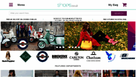 What Shoes.co.uk website looked like in 2017 (6 years ago)
